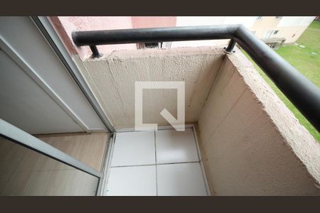 Varanda da Sala de apartamento à venda com 2 quartos, 49m² em Jardim Alzira Franco, Santo André