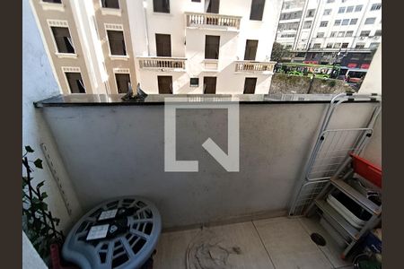 Varanda de kitnet/studio à venda com 1 quarto, 30m² em Centro Histórico de São Paulo, São Paulo