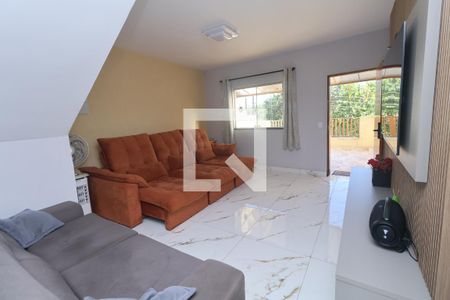 Sala de casa à venda com 3 quartos, 133m² em Jardim Ipanema, Santo André