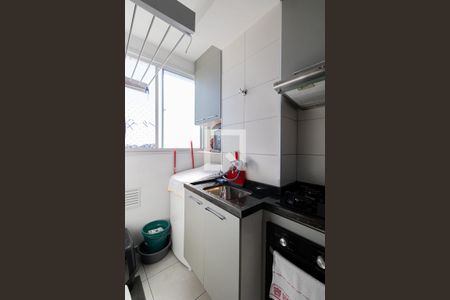 Cozinha e Área de Serviço de apartamento à venda com 2 quartos, 44m² em Vila Cosmopolita, São Paulo