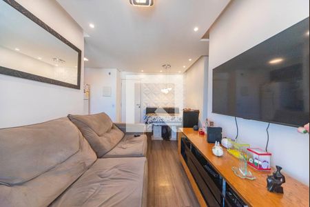 Sala de apartamento à venda com 2 quartos, 51m² em Vila Curuçá, Santo André