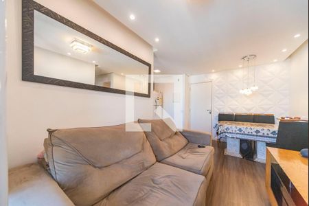Sala de apartamento à venda com 2 quartos, 51m² em Vila Curuçá, Santo André