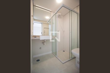 Banheiro da Suíte 1 de apartamento à venda com 3 quartos, 84m² em Vila Olímpia, São Paulo