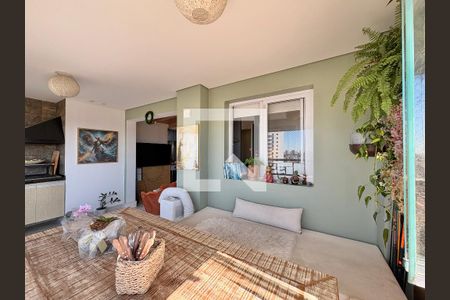 Varanda da Sala de apartamento à venda com 2 quartos, 70m² em Vila Albertina, São Paulo