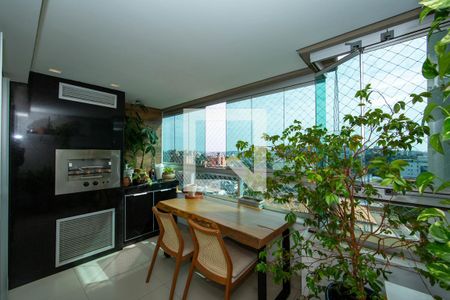 VARANDA de apartamento à venda com 3 quartos, 85m² em Estoril, Belo Horizonte