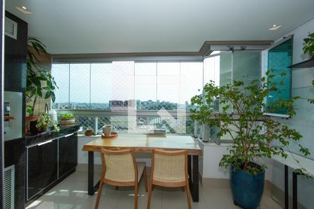 VARANDA de apartamento à venda com 3 quartos, 85m² em Estoril, Belo Horizonte