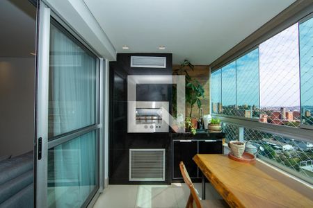 Varanda da Sala de apartamento à venda com 3 quartos, 85m² em Estoril, Belo Horizonte