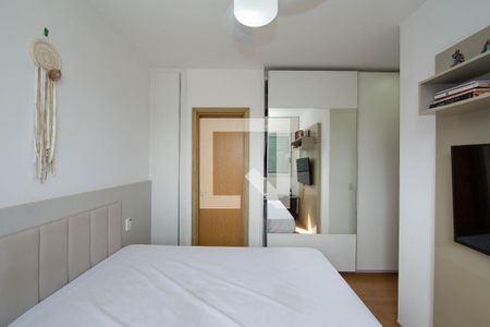 Suíte de apartamento à venda com 3 quartos, 85m² em Estoril, Belo Horizonte