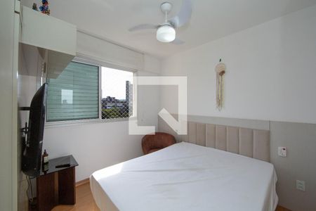 Suíte de apartamento à venda com 3 quartos, 85m² em Estoril, Belo Horizonte