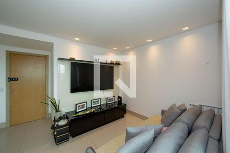 Sala de apartamento à venda com 3 quartos, 85m² em Estoril, Belo Horizonte