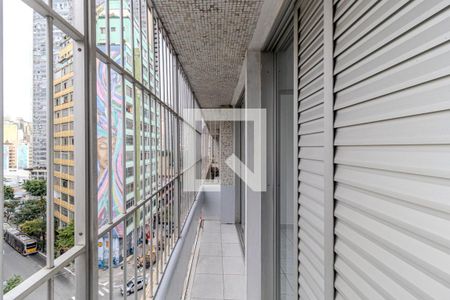 Varanda de apartamento para alugar com 1 quarto, 30m² em Santa Ifigênia, São Paulo