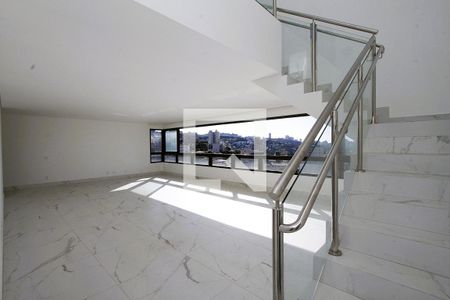 Sala de apartamento à venda com 4 quartos, 363m² em Santa Lúcia, Belo Horizonte