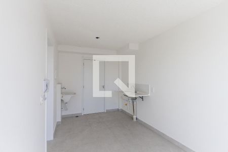 Sala de apartamento para alugar com 1 quarto, 27m² em Várzea da Barra Funda, São Paulo