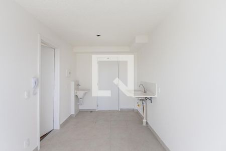 Sala de apartamento para alugar com 1 quarto, 27m² em Várzea da Barra Funda, São Paulo