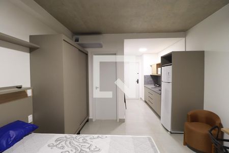 Cozinha  de apartamento para alugar com 1 quarto, 38m² em Jardim Antartica, Ribeirão Preto