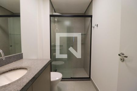 Banheiro  de apartamento para alugar com 1 quarto, 38m² em Jardim Antartica, Ribeirão Preto