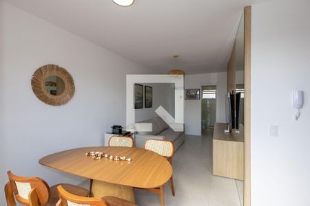 Sala de Jantar de casa de condomínio à venda com 2 quartos, 80m² em Vila Industrial, Nova Lima