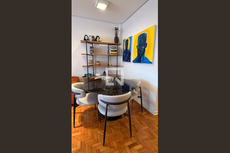 Sala de Jantar de apartamento à venda com 1 quarto, 59m² em Higienópolis, São Paulo