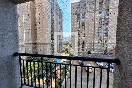 Varanda da Sala de apartamento para alugar com 3 quartos, 66m² em Vila Metalúrgica, Santo André