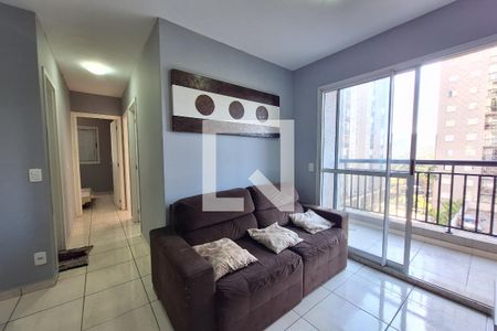 Sala  de apartamento para alugar com 3 quartos, 66m² em Vila Metalúrgica, Santo André