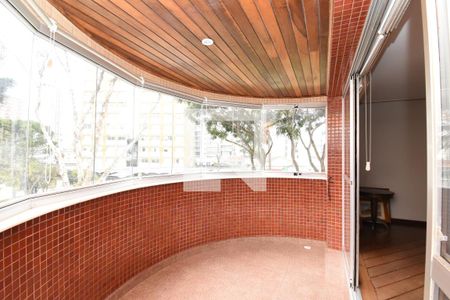 Sacada da Sala de apartamento para alugar com 4 quartos, 261m² em Batel, Curitiba