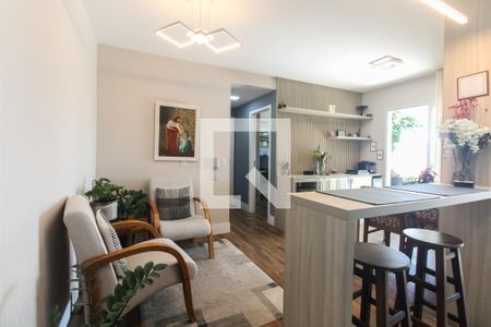 Sala  de apartamento à venda com 2 quartos, 67m² em Vila Gomes Cardim, São Paulo