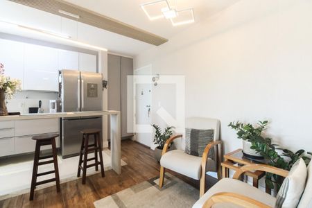 Sala  de apartamento à venda com 2 quartos, 67m² em Vila Gomes Cardim, São Paulo