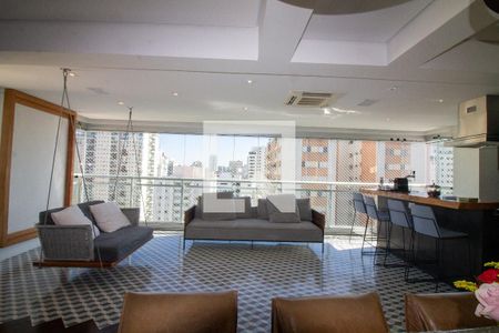 Sala de apartamento para alugar com 3 quartos, 200m² em Campo Belo, São Paulo
