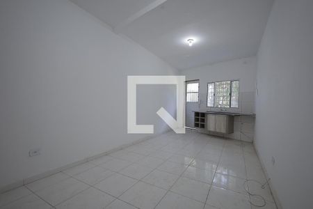 Sala, Quarto, Cozinha de apartamento para alugar com 1 quarto, 35m² em Campestre, Santo André