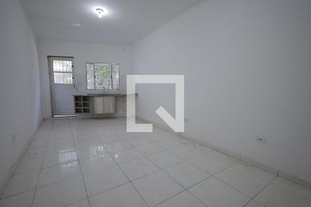 Sala, Quarto, Cozinha de apartamento para alugar com 1 quarto, 35m² em Campestre, Santo André