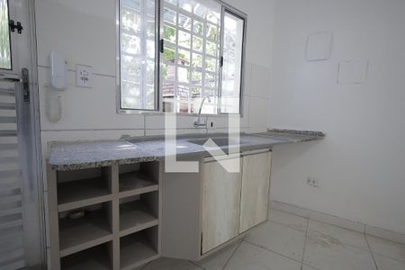 Sala, Quarto, Cozinha de apartamento para alugar com 1 quarto, 35m² em Campestre, Santo André