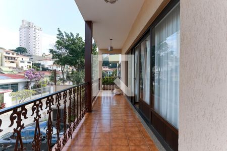 Varanda da sala de estar de casa para alugar com 3 quartos, 320m² em Jardim Franca, São Paulo