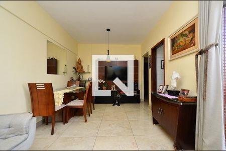 Sala de apartamento à venda com 2 quartos, 62m² em Graça, Belo Horizonte