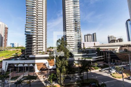 Vista da Sala de apartamento para alugar com 2 quartos, 90m² em Alphaville Conde Ii, Barueri