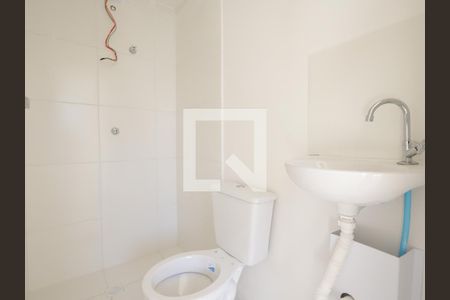 Banheiro de kitnet/studio para alugar com 1 quarto, 17m² em Vila Andrade, São Paulo