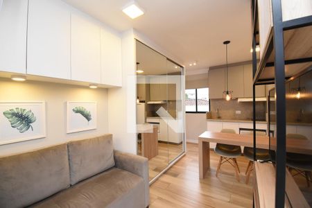 Studio de kitnet/studio para alugar com 1 quarto, 29m² em São Francisco, Curitiba