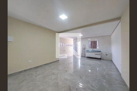 Sala/Cozinha de casa para alugar com 1 quarto, 55m² em Jardim Sandra, São Paulo