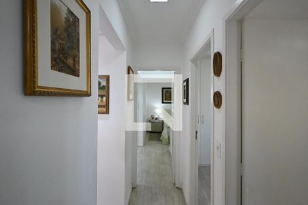 Corredor de apartamento para alugar com 3 quartos, 120m² em Chácara Agrindus, Taboão da Serra