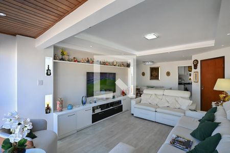 Sala de apartamento para alugar com 3 quartos, 120m² em Chácara Agrindus, Taboão da Serra