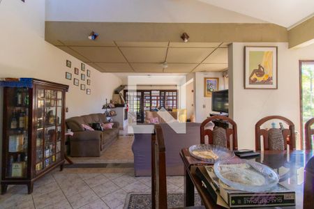 Sala de casa de condomínio para alugar com 6 quartos, 270m² em Jardim Nomura, Cotia