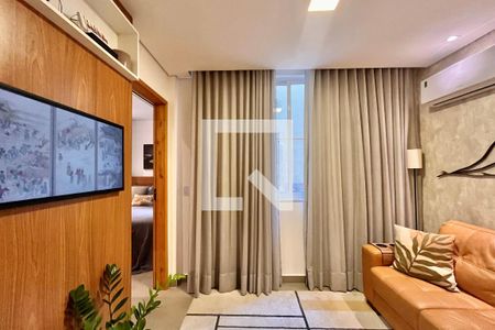 Sala  de apartamento para alugar com 1 quarto, 50m² em Copacabana, Rio de Janeiro