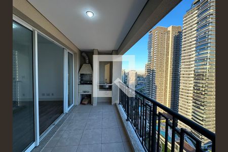Varanda da Sala de apartamento para alugar com 3 quartos, 109m² em Alphaville Conde Ii, Barueri