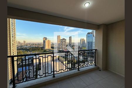Varanda da Sala de apartamento para alugar com 3 quartos, 109m² em Alphaville Conde Ii, Barueri