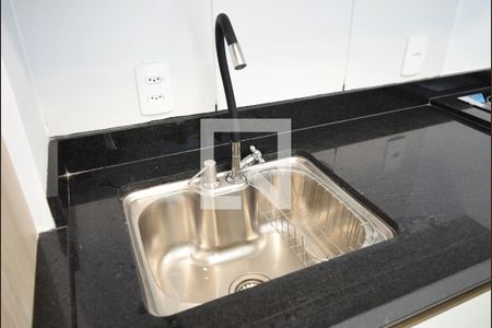 Sala/Cozinha Integrados de apartamento para alugar com 1 quarto, 27m² em Pinheiros, São Paulo