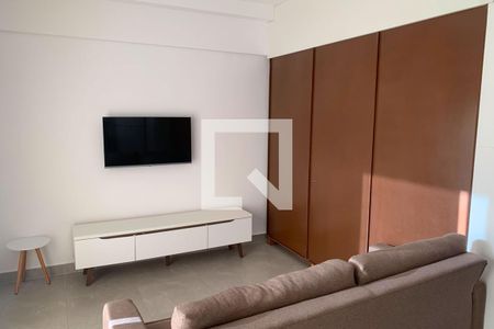 Sala de kitnet/studio para alugar com 1 quarto, 47m² em Boqueirão, Santos