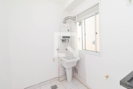 Sala/cozinha de apartamento para alugar com 2 quartos, 53m² em Humaitá, Porto Alegre