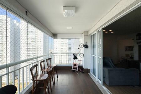 Sacada  de apartamento à venda com 3 quartos, 107m² em Vila Lusitania, São Bernardo do Campo