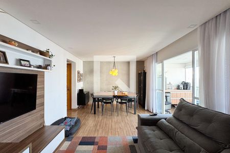 Sala de apartamento à venda com 3 quartos, 107m² em Vila Lusitania, São Bernardo do Campo