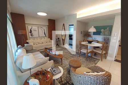 Sala de apartamento para alugar com 1 quarto, 85m² em Barra da Tijuca, Rio de Janeiro