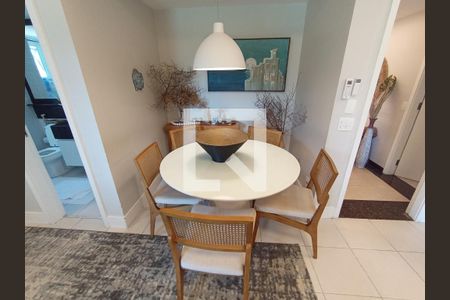 Sala de Jantar de apartamento para alugar com 1 quarto, 85m² em Barra da Tijuca, Rio de Janeiro